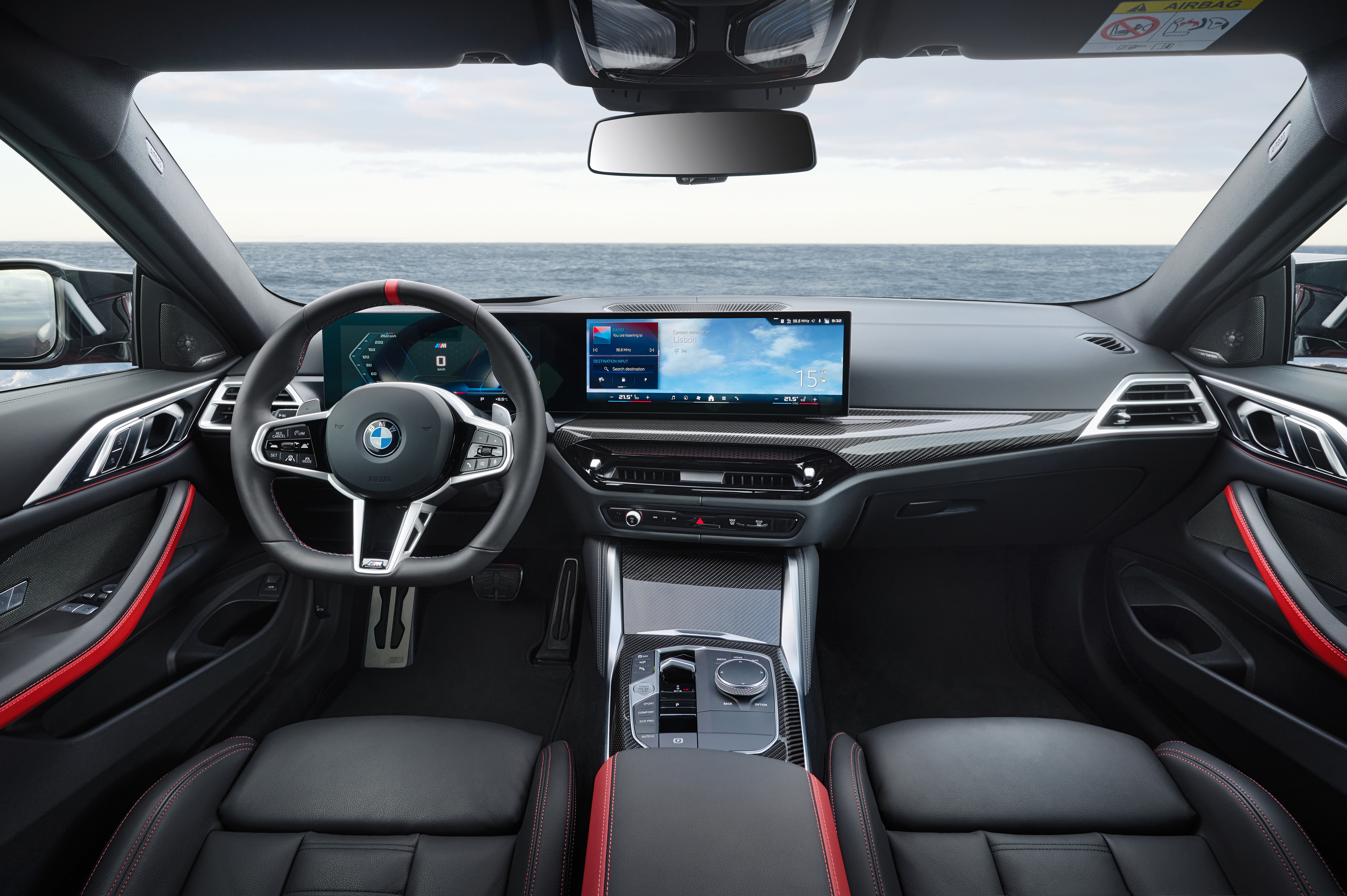 The new BMW 4 Series Coupé – Interior (01/2024).